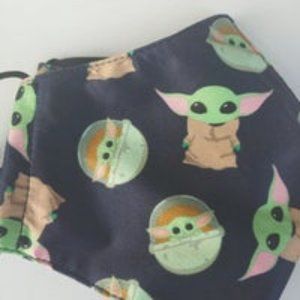 Kid sized Baby Yoda mask